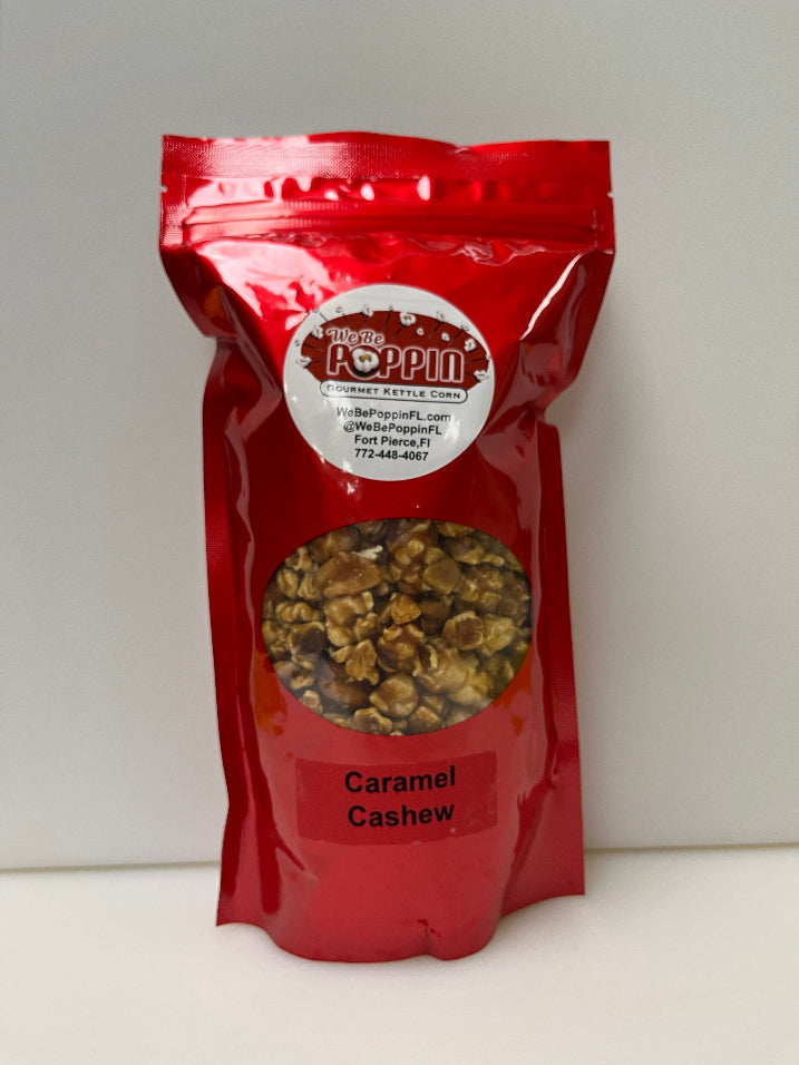 Caramel Cashew Popcorn