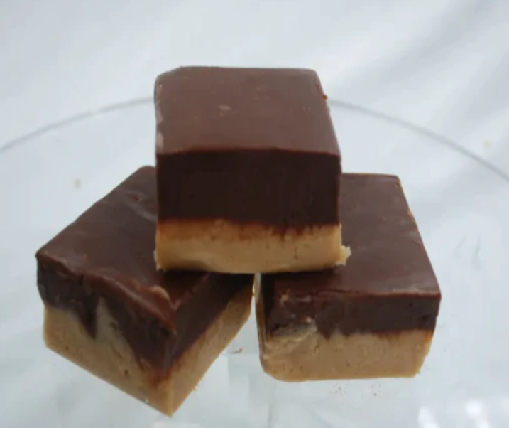 Chocolate and Peanut Butter Fudge Gift Box