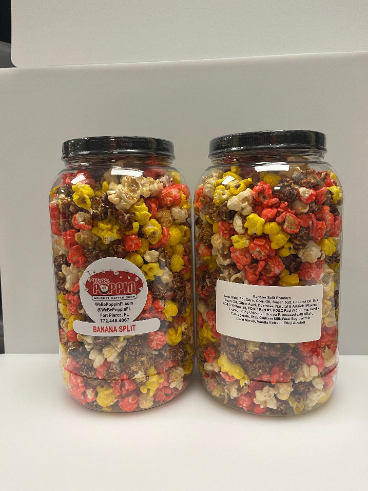 Banana Split Popcorn