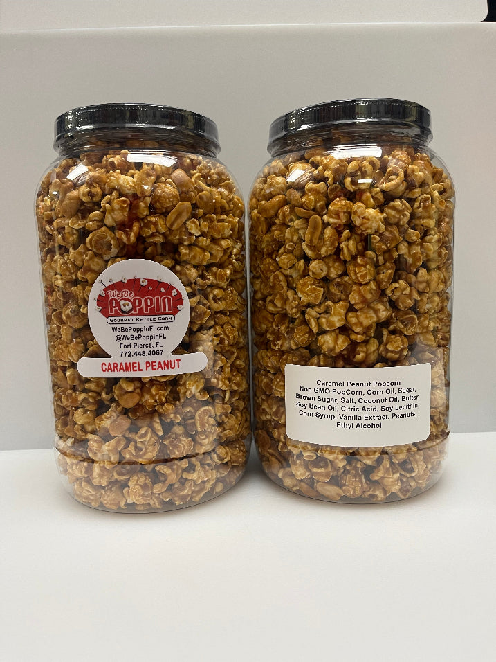 Caramel Peanut Popcorn