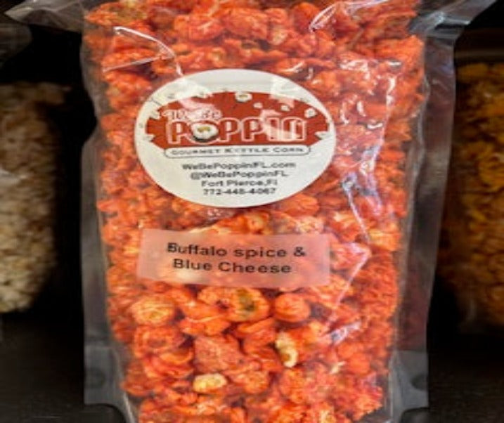 Buffalo Spice & Blue Cheese Popcorn